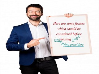 Looking For a Cloud Solution Provider Things to Consider
