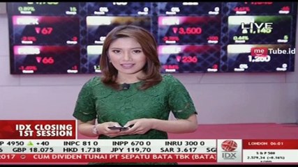 IDX Closing Bell Session 1, IHSG Ditutup Melemah 0,17 Persen