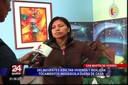 SMP: víctimas de robo a vivienda temen represalías