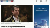 Trump Jr. To Appear Before Senate Intelligence Committee