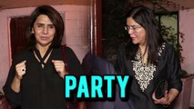 Neetu Singh, Zeenat Aman And Others At Friend's Birthday Party