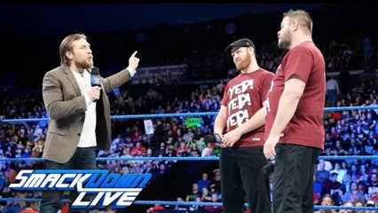 Kevin Owens & Sami Zayn occupy SmackDown- SmackDown LIVE, Dec. 12, 2017