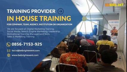 0856-7153-925 - in house training center, in house training for staff