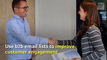 B2B Email List - Generate Quality Sales Leads