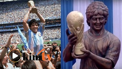 Selepas dipamer, 'Diego Maradona' terima kritikan