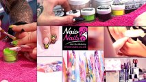 Tie Dye Sharpie Design Acrylic Nail  - Kirsty Meakin - Naio Nails-EzdpTpEgNN4