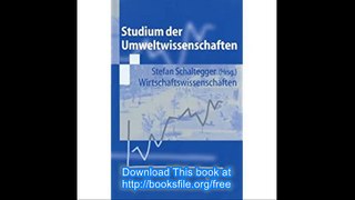 Studium der Umweltwissenschaften (German Edition)