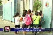 Indecopi sanciona a colegios que retienen libretas a alumnos que no pagan pensiones