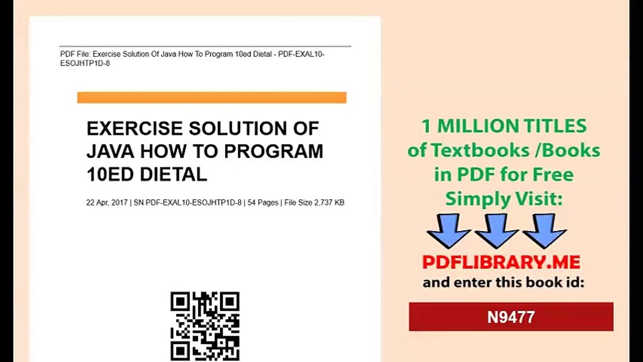 Exercise Solution Of Java How To Program 10ed Dietal