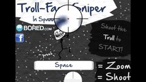 Troll Face Sniper In Space Shooting Game - Trollface Games