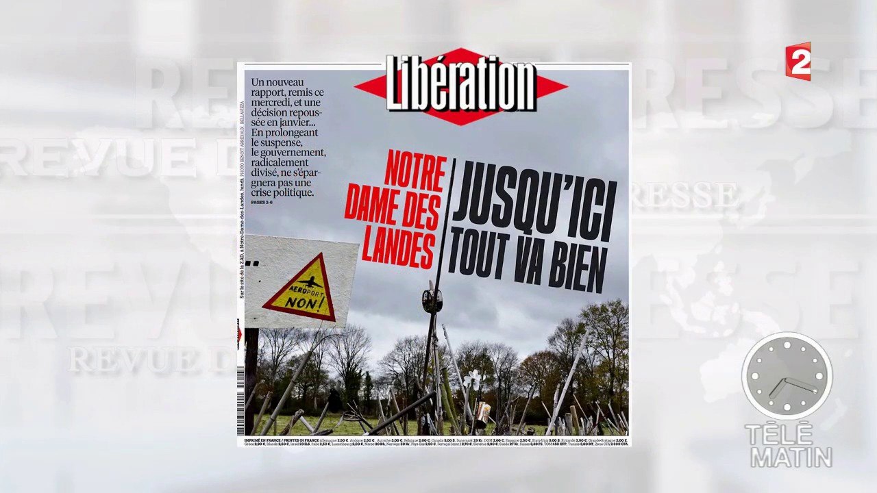 Revue de presse du 13/12