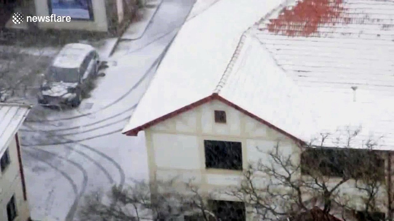 Heavy snow hits eastern China