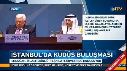 Cumhurbaşkanı Erdoğan'dan tarihi Kudüs çağrısı