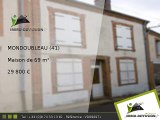 Maison A vendre Mondoubleau 69m2 - 29 800 Euros