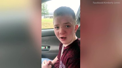 Victime de moquerie sur son gros nez, sa maman le filme et diffuse un message sur facebook !