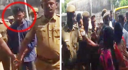 தஷ்வந்த் மீது பெண்கள் தாக்குதல்... தஷ்வந்த்காக  வாதாடிய வக்கீலும் விலகல்...வீடியோ