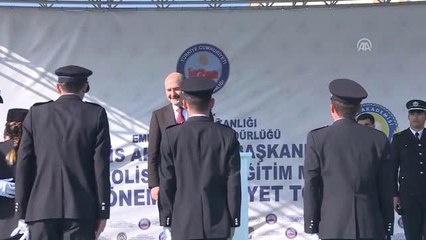 Soylu, 20. Dönem Pomem Mezuniyet Töreni'ne Katıldı