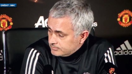 José Mourinho agacé en conférence de presse