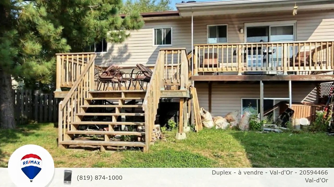 Duplex - à vendre - Val-d'Or - 20594466