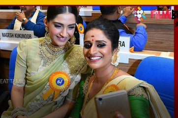 கேரள சர்வதேச திரைப்பட விழாவில் நடிகையால் ஏற்பட்ட சர்ச்சை !- வீடியோ