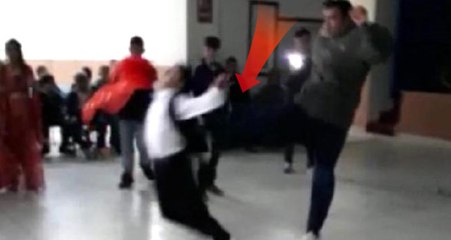 Akli Dengesi Bozuk Olan Genç, Düğünde Oynayan Çocuğu Tekmeyle Yere Düşürdü