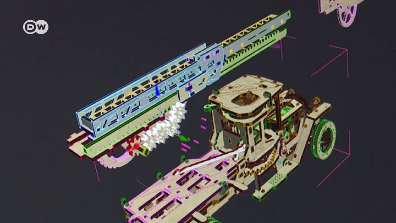 Edles holzspielzeug zum zusammenpuzzeln | dw deutsch