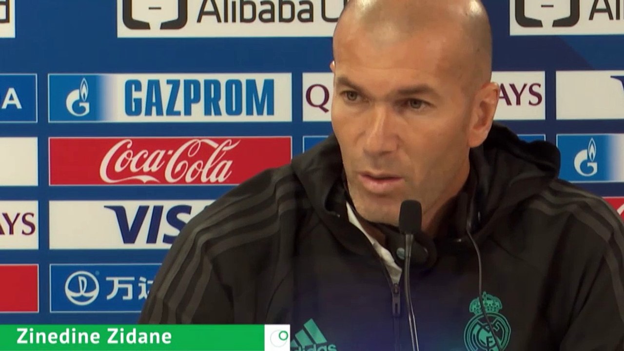 Zidane: "Bu kupayı almak istiyoruz"