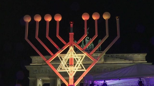 Ханука в Берлине проходит на фоне вспышки антисемитских настроений