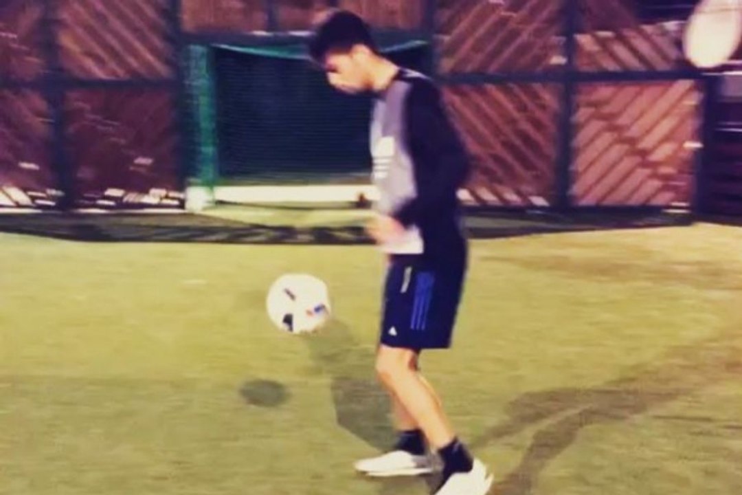 Enzo Zidane régale… dans son jardin