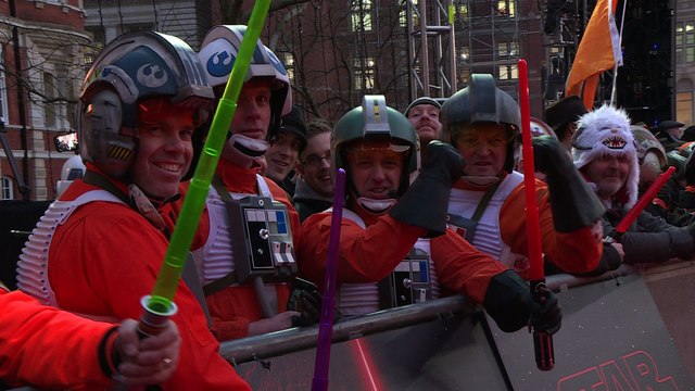 Première européenne à Londres de Star Wars 8: Les Derniers Jedi