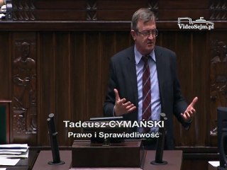 Tadeusz Cymański - 22.11.17