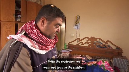 Gaza residents survey Israeli airstrike damage