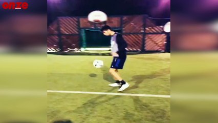 Le festival de jongles d'Enzo Zidane