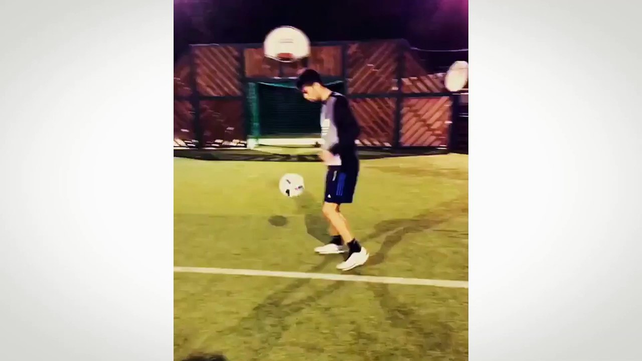 L'impressionnante série de jongles d'Enzo Zidane