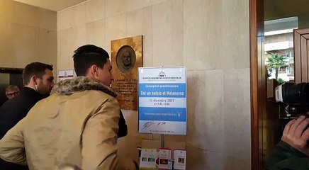 De Vrij e Strakosha arrivano all'Istituto Dermopatico dell’Immacolata