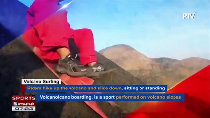 #WTFACTS: Volcano Surfing