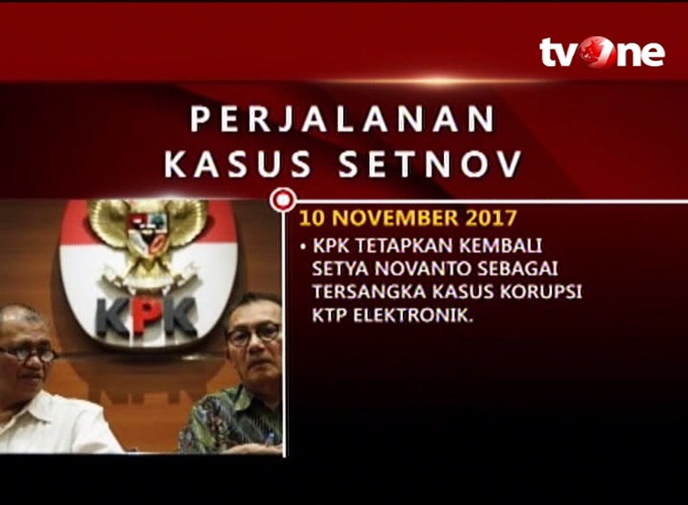Perjalanan Kasus Setya Novanto