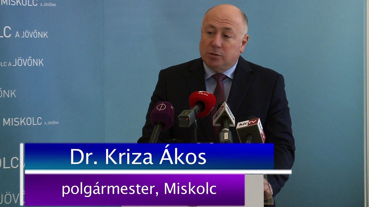 Kriza Ákos sajtótájékoztató