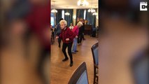 Mamie à 87 ans danse comme un fofolle !!