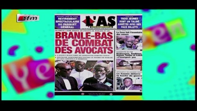 RUBRIQUE REVUE DES TITRES avec MAME BIRAM DIOUF dans Yeewu Leen du 13 Décembre 2017