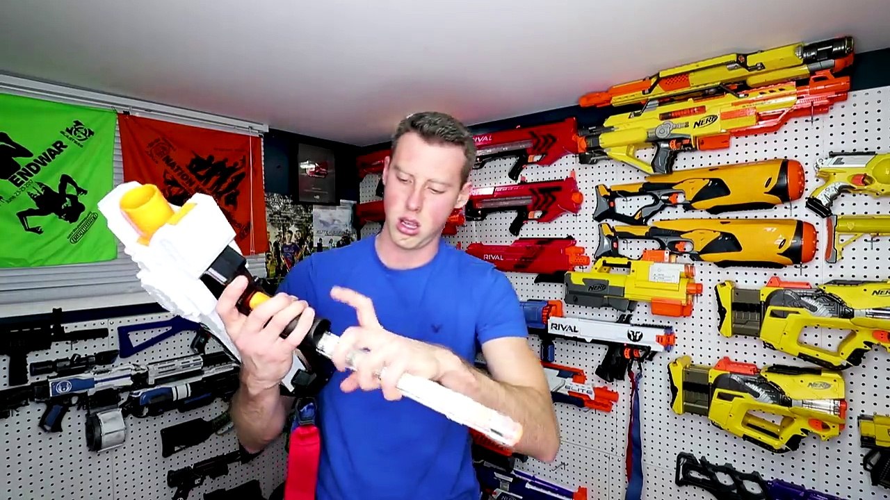 World's Largest Nerf War 3 + Awesome Nerf Rival Ammo and Guns!
