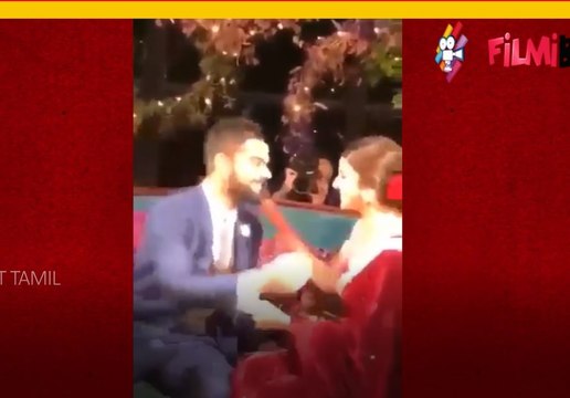 கேப்டன் அனுஷ்காவிற்கு சோறு ஊட்டி, பாட்டு பாடிய வைஸ் கேப்டன் கோஹ்லி- வீடியோ