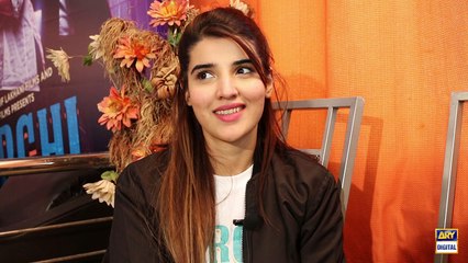 Hareem Farooq talks about her character "Emaan" in Parchi