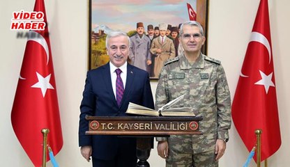 (13 Aralık 2017) 4. KOLORDU KOMUTANI KORGENERAL SİVRİ VALİ KAMÇI’YI ZİYARET ETTİ