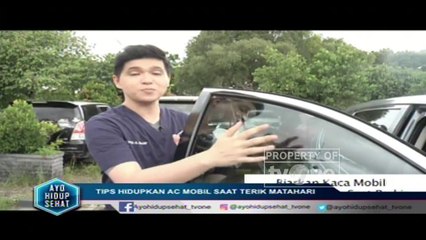 "Tips Hidupkan AC Mobil Saat Terik Matahari" - Ayo Hidup Sehat