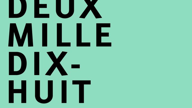 Carte de voeux 2018 | Paris Musées