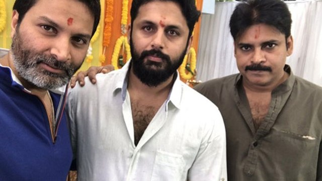పవన్-త్రివిక్రమ్-నితిన్ సినిమాకు వెరైటీ టైటిల్ ! | Filmibeat Telugu