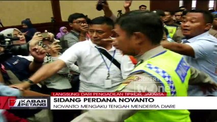 Setya Novanto Diare, Sidang Sempat Diskors Dua Kali