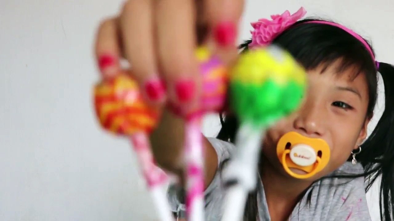 Learn Colors With lollipop #2