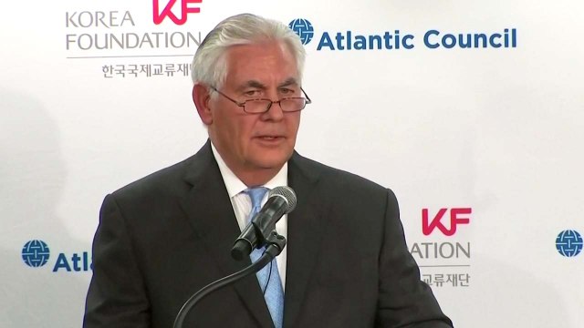 틸러슨의 파격 제안 조건 없이 북과 대화 / YTN